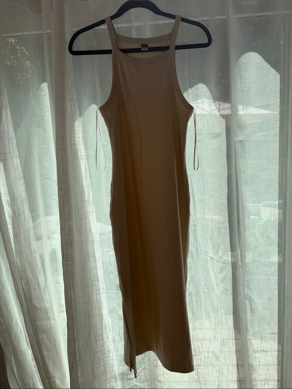 Old Navy Tan Sleeveless Maxi Dress